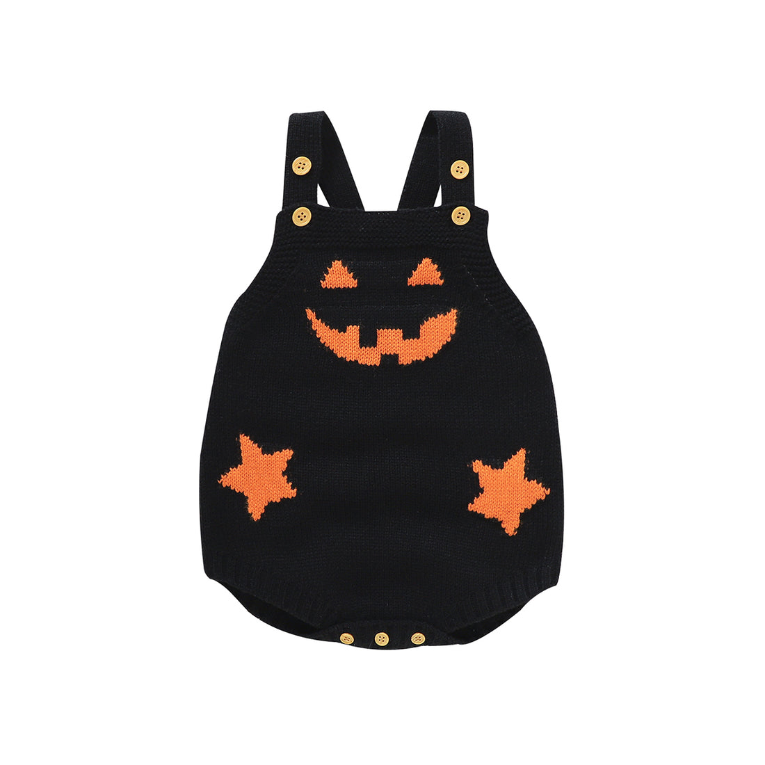 Sleeveless Halloween Jumpsuit For Baby Girls