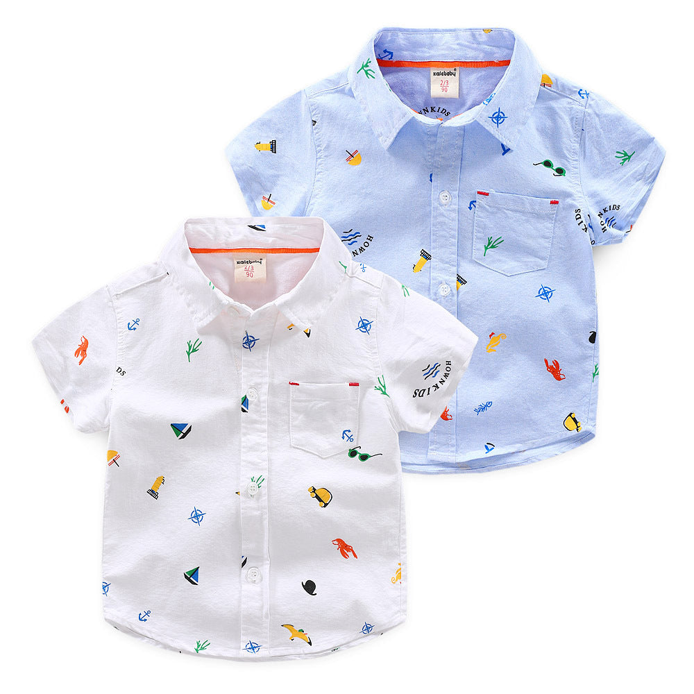 Boys short sleeve shirt