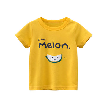 Children's Clothing Summer Children's Short-Sleeved Fruit T-Shirt Girl Baby Clothes