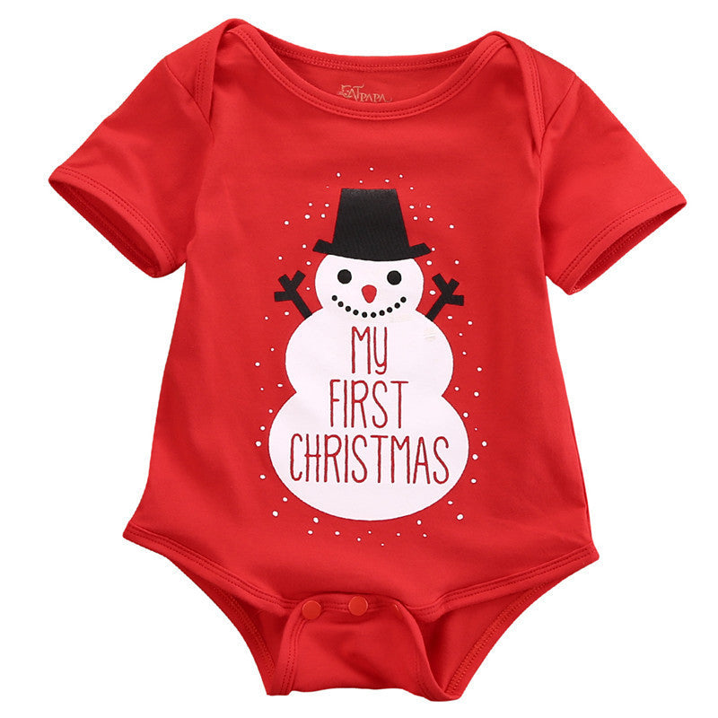 Christmas children's romper