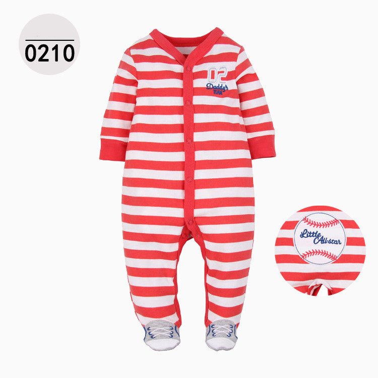 Baby's Catsuit, Button Climbing Suit, Baby's One-Piece Suit, Baby's Clothes