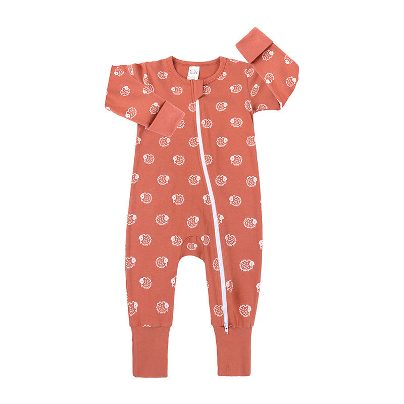 Newborn New Long-sleeved Romper Home Romper