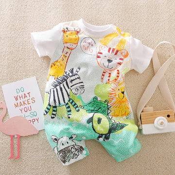 Spring And Autumn New Baby Onesies