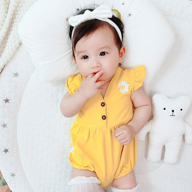 Newborn Baby One-piece Baby Girl Summer Style