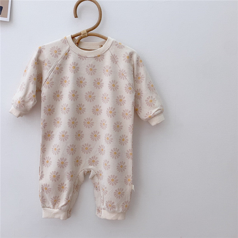 New Baby One-Piece Long-Sleeved Ass Clothes