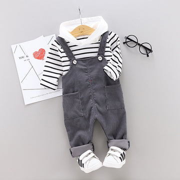 Korean Version Of Cute Children'S Suits, Middle And Small Children'S Suits, Boys And Children'S Overalls