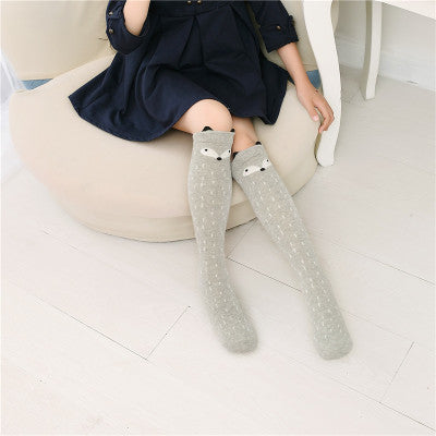 Fashionable And Cute Girl Cotton Stockings