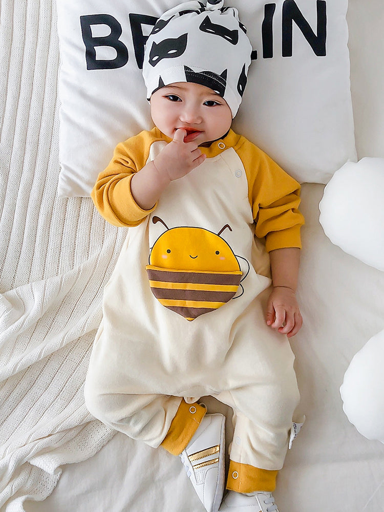 Outing In Spring Foreign Style Romper Spring Baby Boy One-piece Clothes