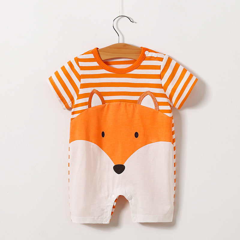 Cute baby deer cotton onesie