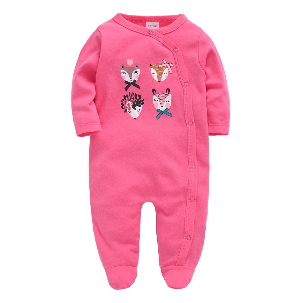 Cartoon baby jumpsuit