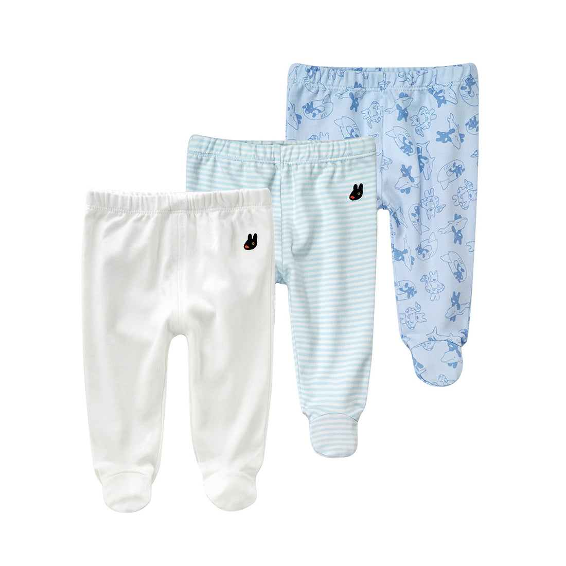 Three Sets Of skin-friendly And Comfortable Baby Rompers