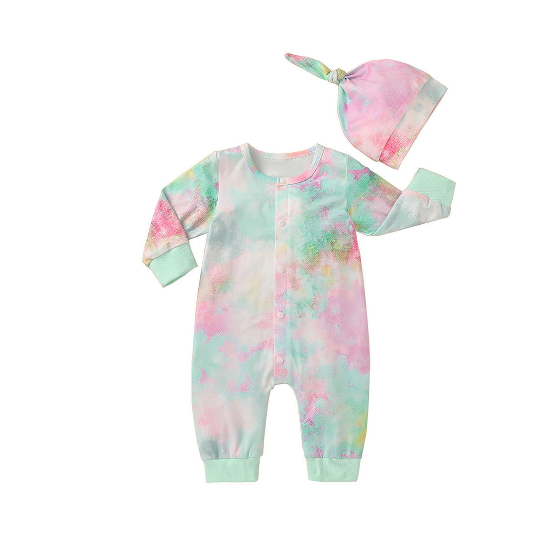 Long sleeve baby jumpsuit