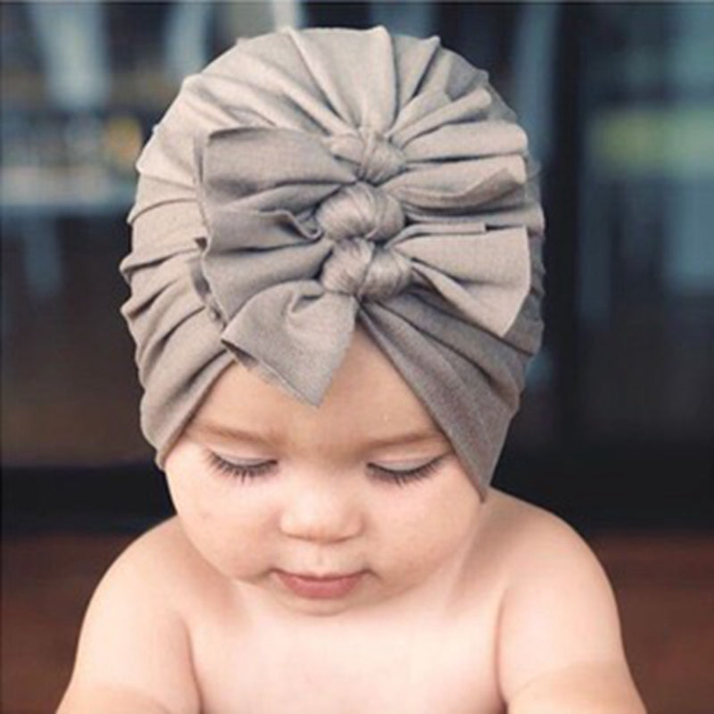 Baby bow hat