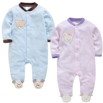 Baby Coveralls Velvet Romper Inside And Outside For Newborns