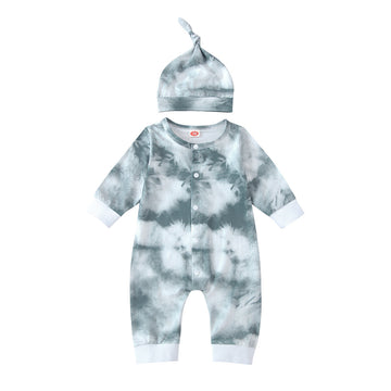 Long sleeve baby jumpsuit