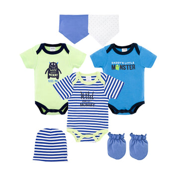 Baby Crawling Suit Short-Sleeved One-Piece Multi-Piece