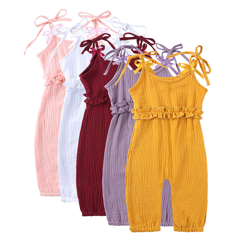 Baby Small Sling Summer Overalls