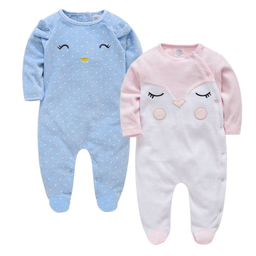 Shearing flannel long-sleeved baby clothes