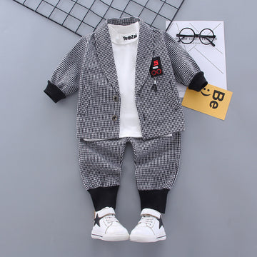 Three-piece boy suit