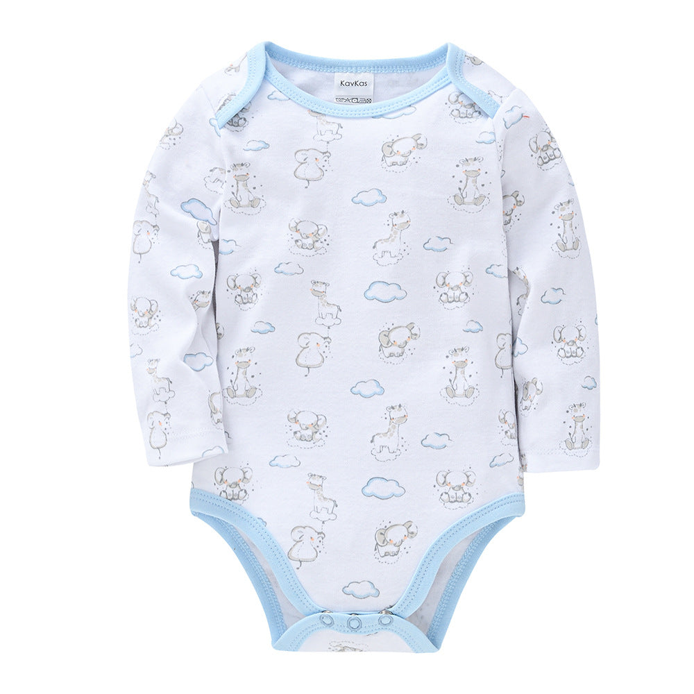 Long sleeve casual baby romper