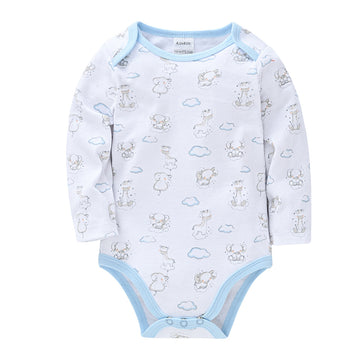 Long sleeve casual baby romper