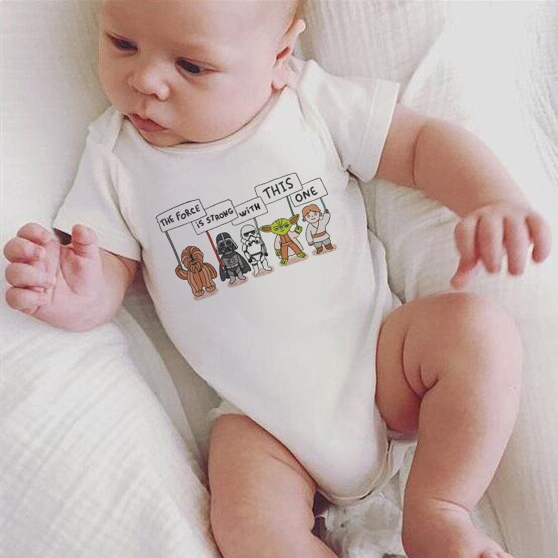 Cotton baby romper