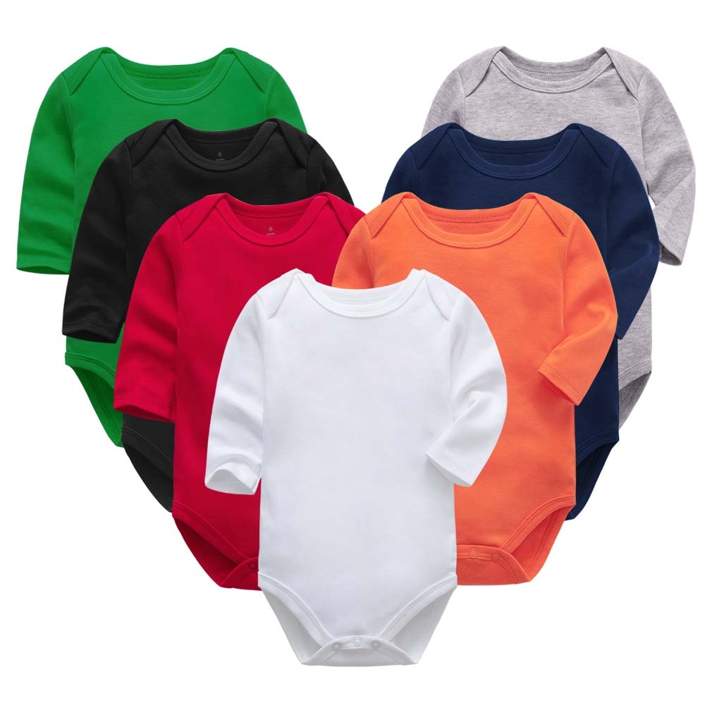 Baby cotton long-sleeved triangle romper bag fart jumpsuit