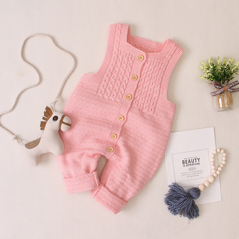 Baby Sleeveless One-piece Romper