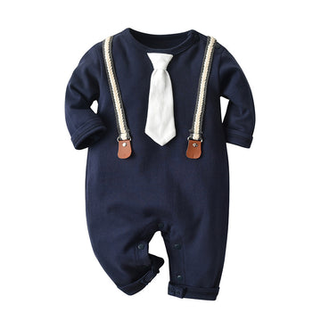 Long Sleeve Spring And Autumn Baby Long Climbing Jumpsuit