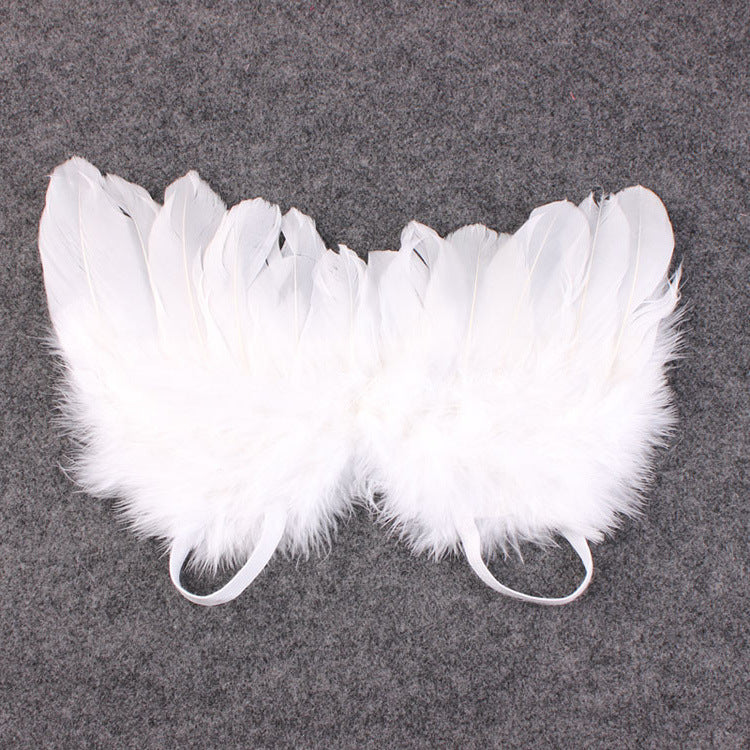 Props Feather Wing Girls Hair Kids Baby Photography Hair Accessories