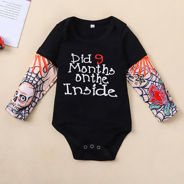 Long sleeve crawling suit for baby