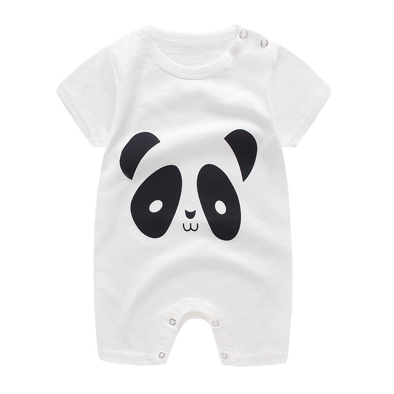 Baby one-piece clothes summer cotton