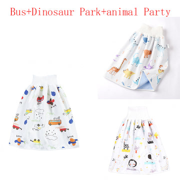 Cotton and bamboo fiber Baby diaper skirt