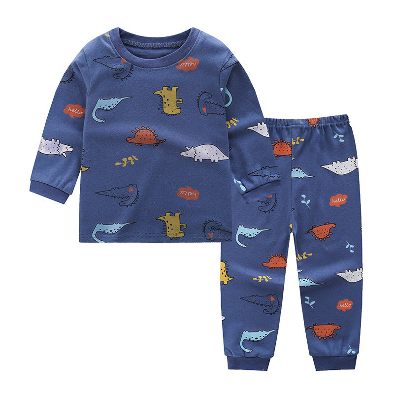 Boys And Girls, Infants Autumn Clothes And Long Trousers Home Service