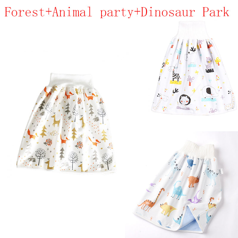 Cotton and bamboo fiber Baby diaper skirt