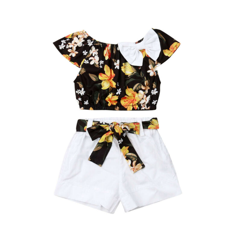 Children's floral suit