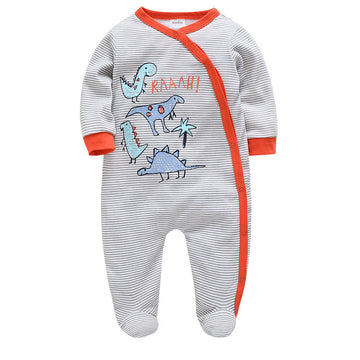 Newborn long-sleeved crawling clothes