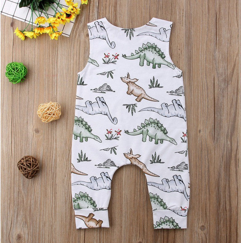 Baby Jumpsuit Baby Suit Dinosaur Jumpsuit Crawling Suit