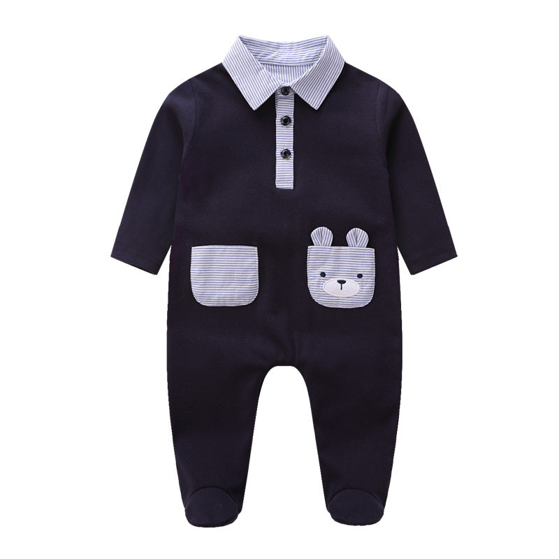 Bear pocket jumpsuit