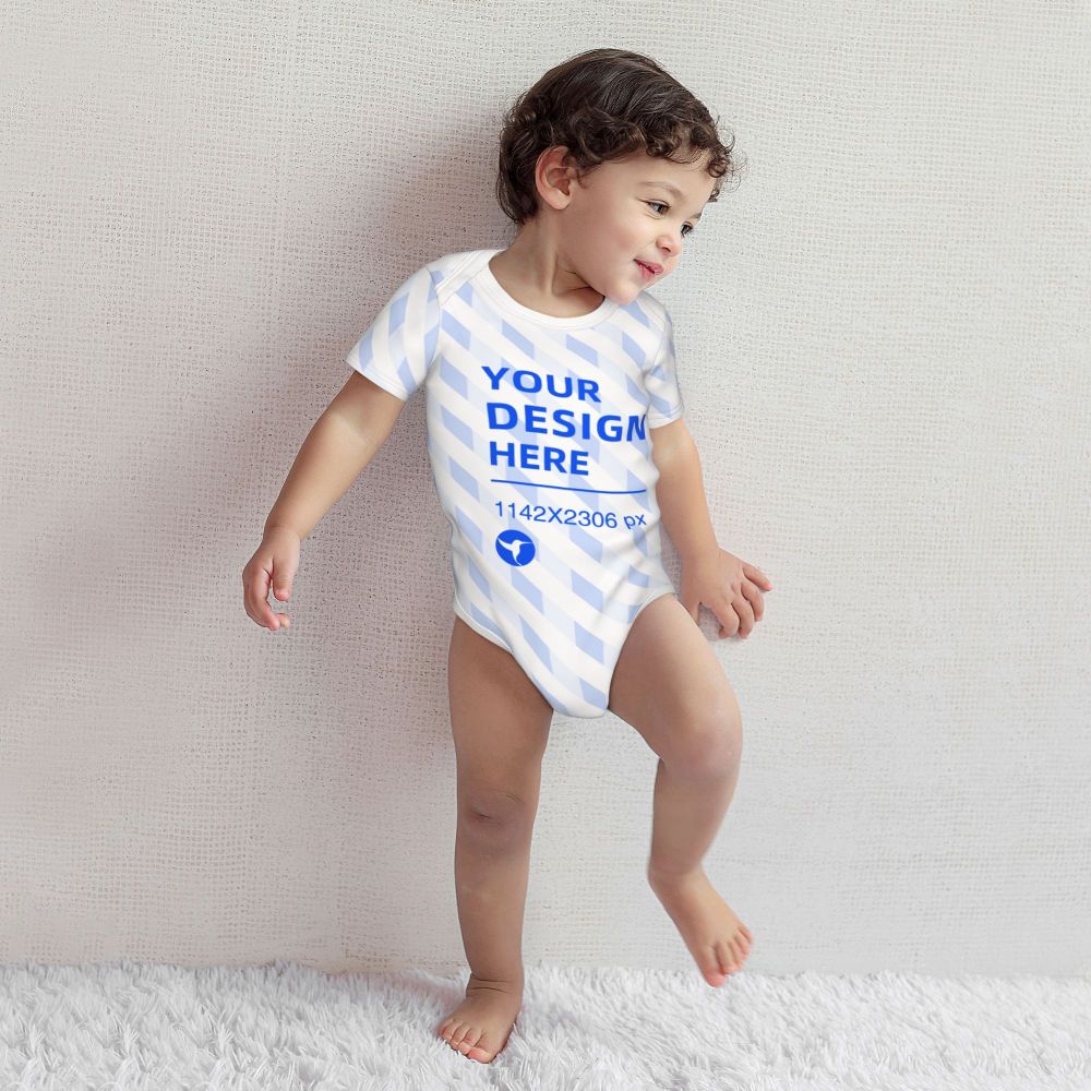 Soft And Skin-friendly Baby Cotton Short-sleeved Romper