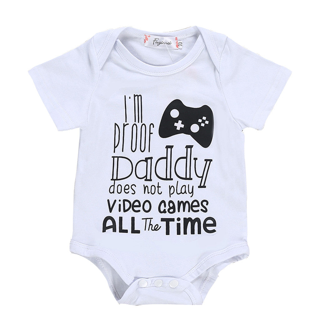 Children's cartoon game romper