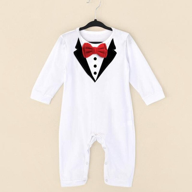 Baby Gentlemen Prince Noble Newborn Clothes Infant Romper