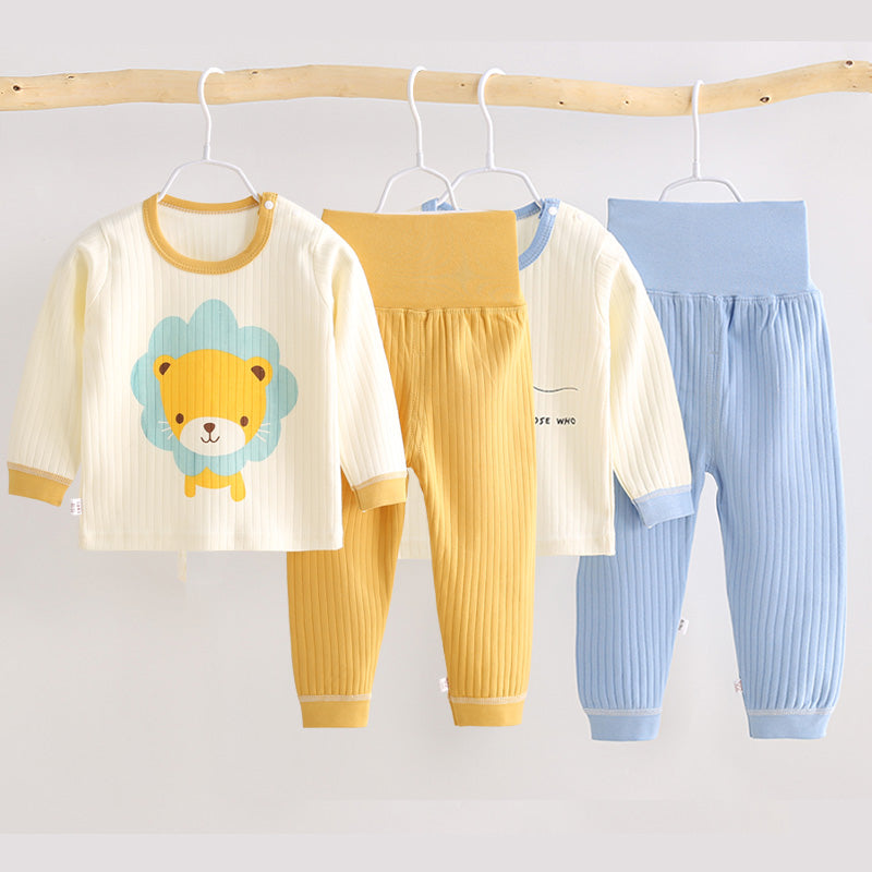 Super Foreign Male Baby Autumn Clothes Long Trousers Pajamas Women