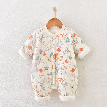 Baby Jumpsuit Warmth Retention Material Winter Clothes