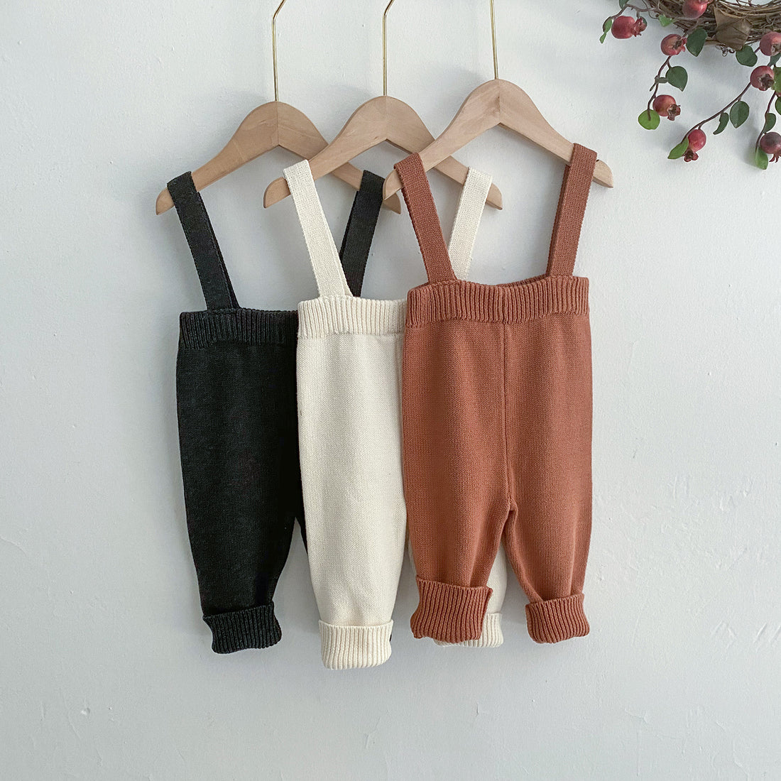 Male And Female Baby Cotton One-piece Woolen Big PP Pants