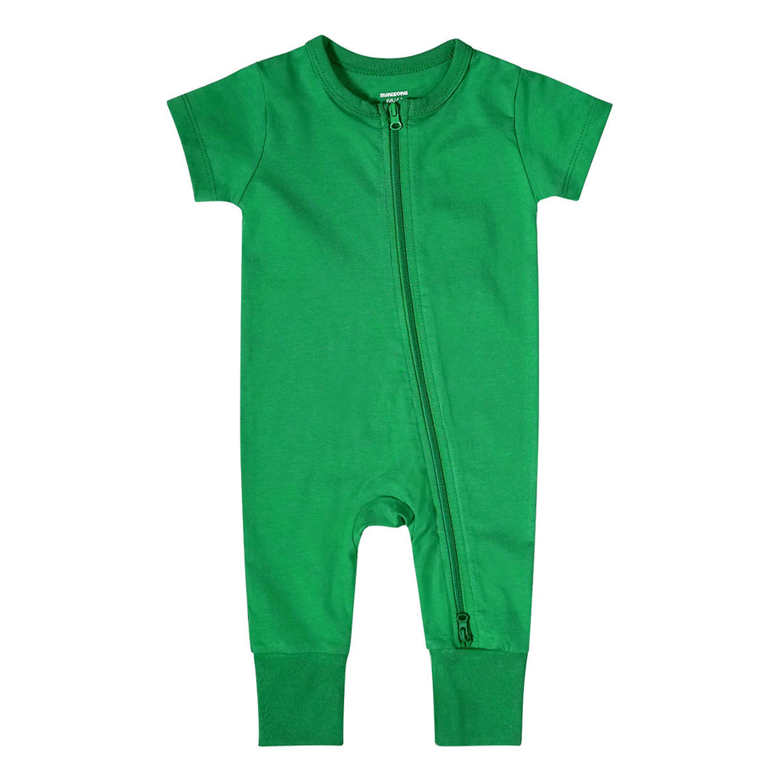 And Women's Baby Zipper Newborn Short-sleeved Romper Comfortable