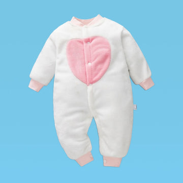 Infant One-piece Crawling Suit Single Breasted Romper