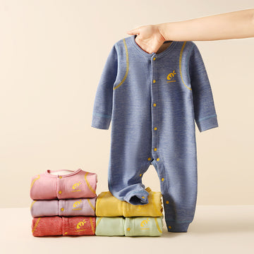 Baby Plus Velvet Warm Clothing Dralon Fever